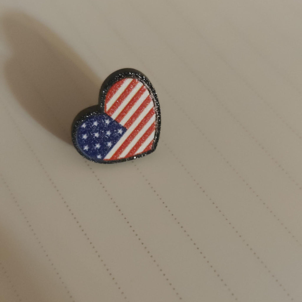 USA 4th July Stud Earrings