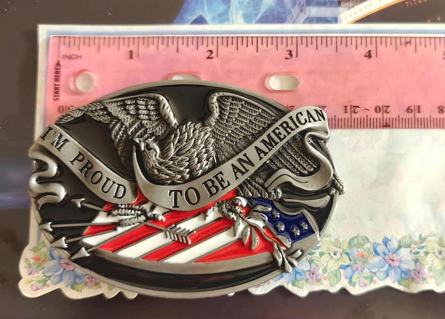 USA Belt Buckle