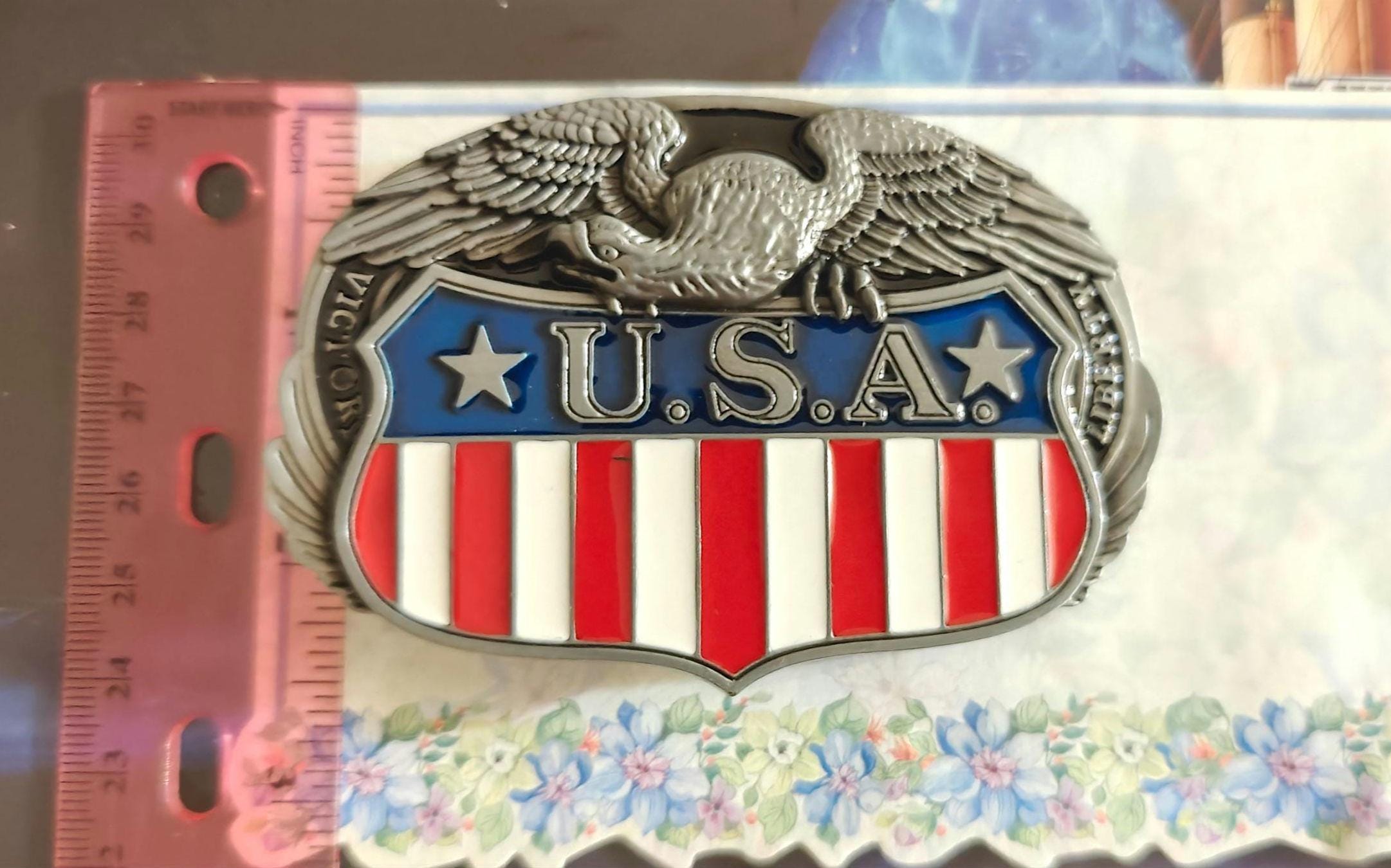 USA Belt Buckle