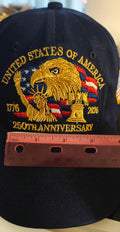 United States of America 250th Anniversary - Cap Navy Blue