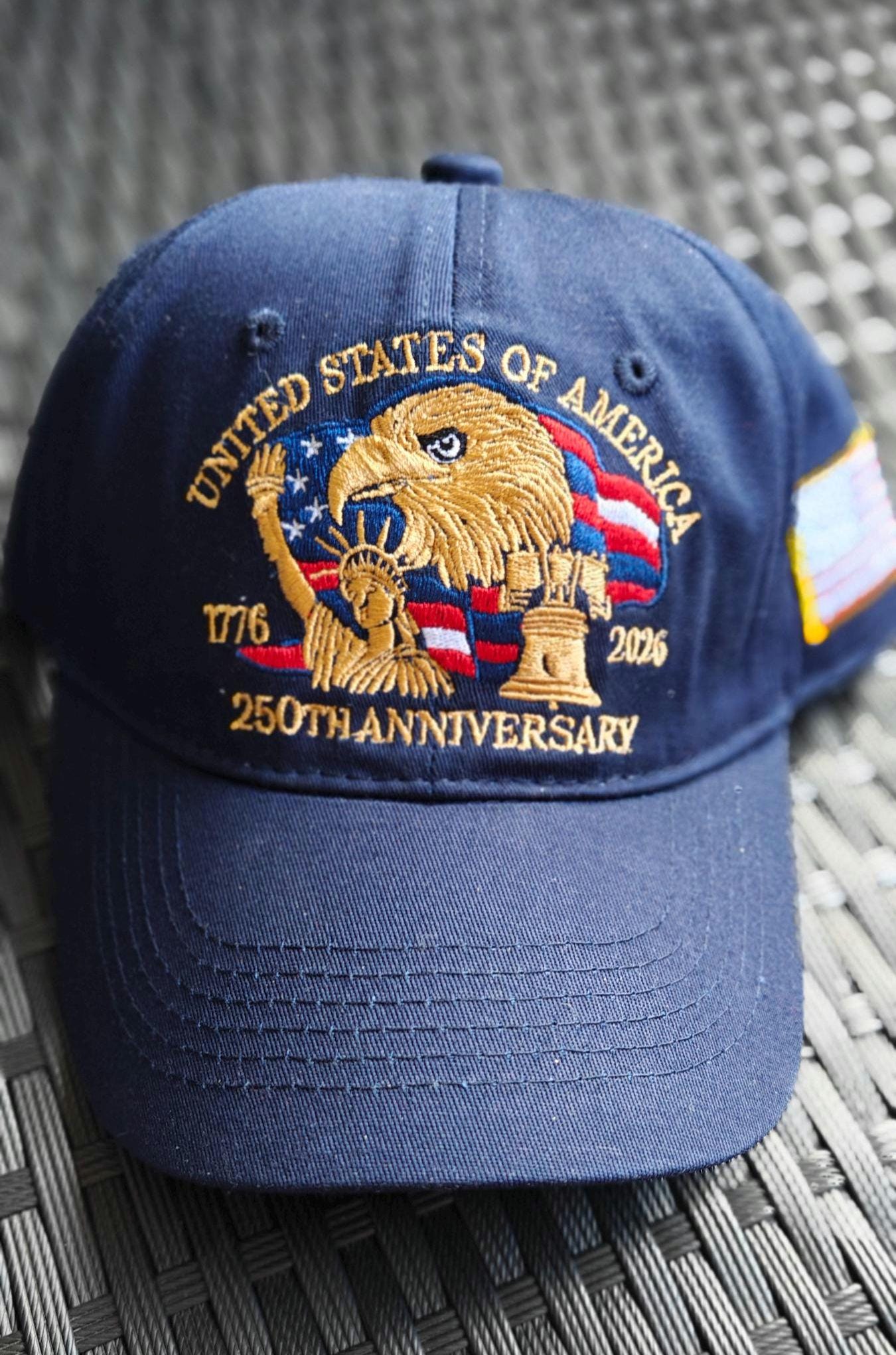 United States of America 250th Anniversary - Cap Navy Blue