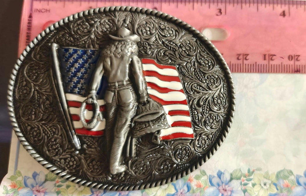 Cowgirl Belt Buckle