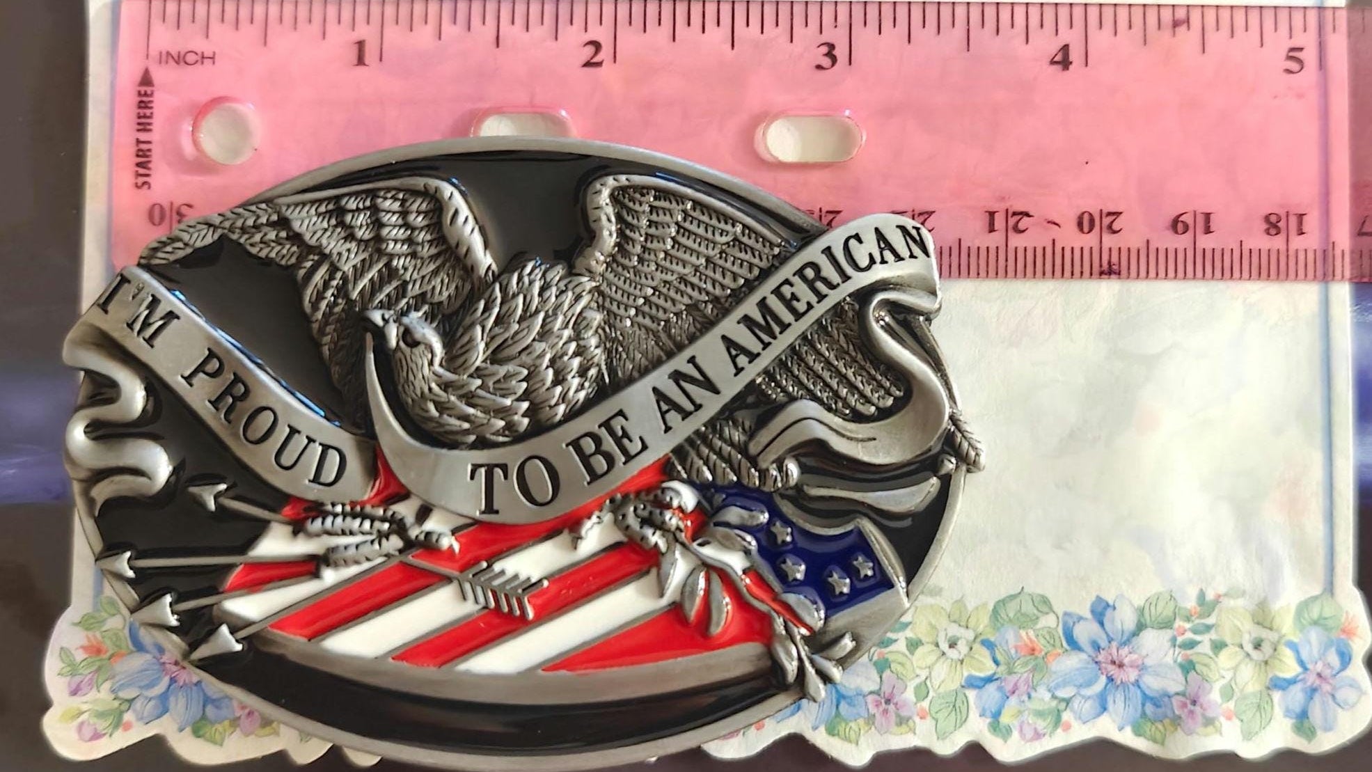 USA Belt Buckle