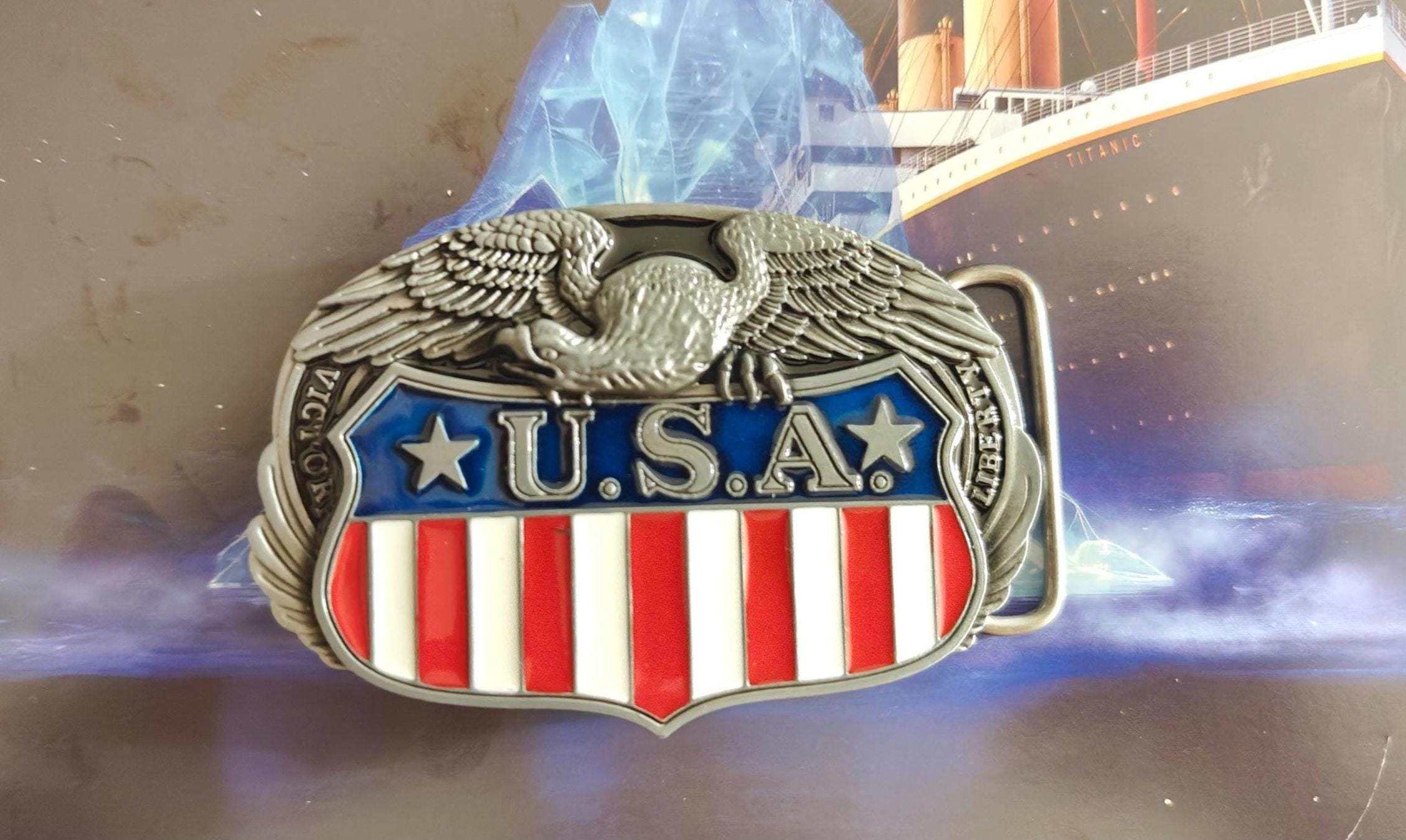 USA Belt Buckle