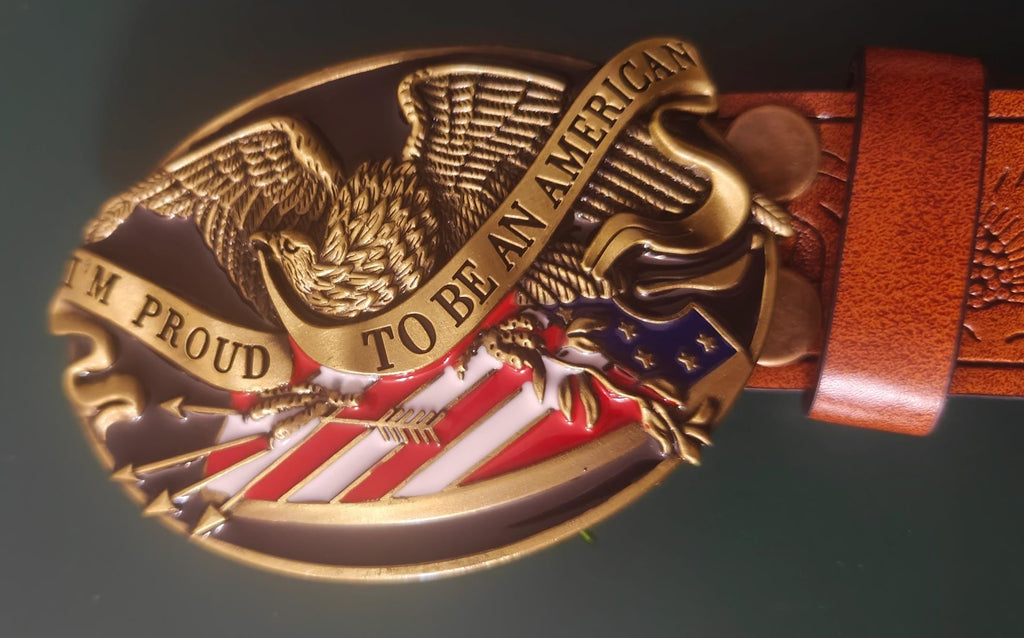 USA Belt Buckle