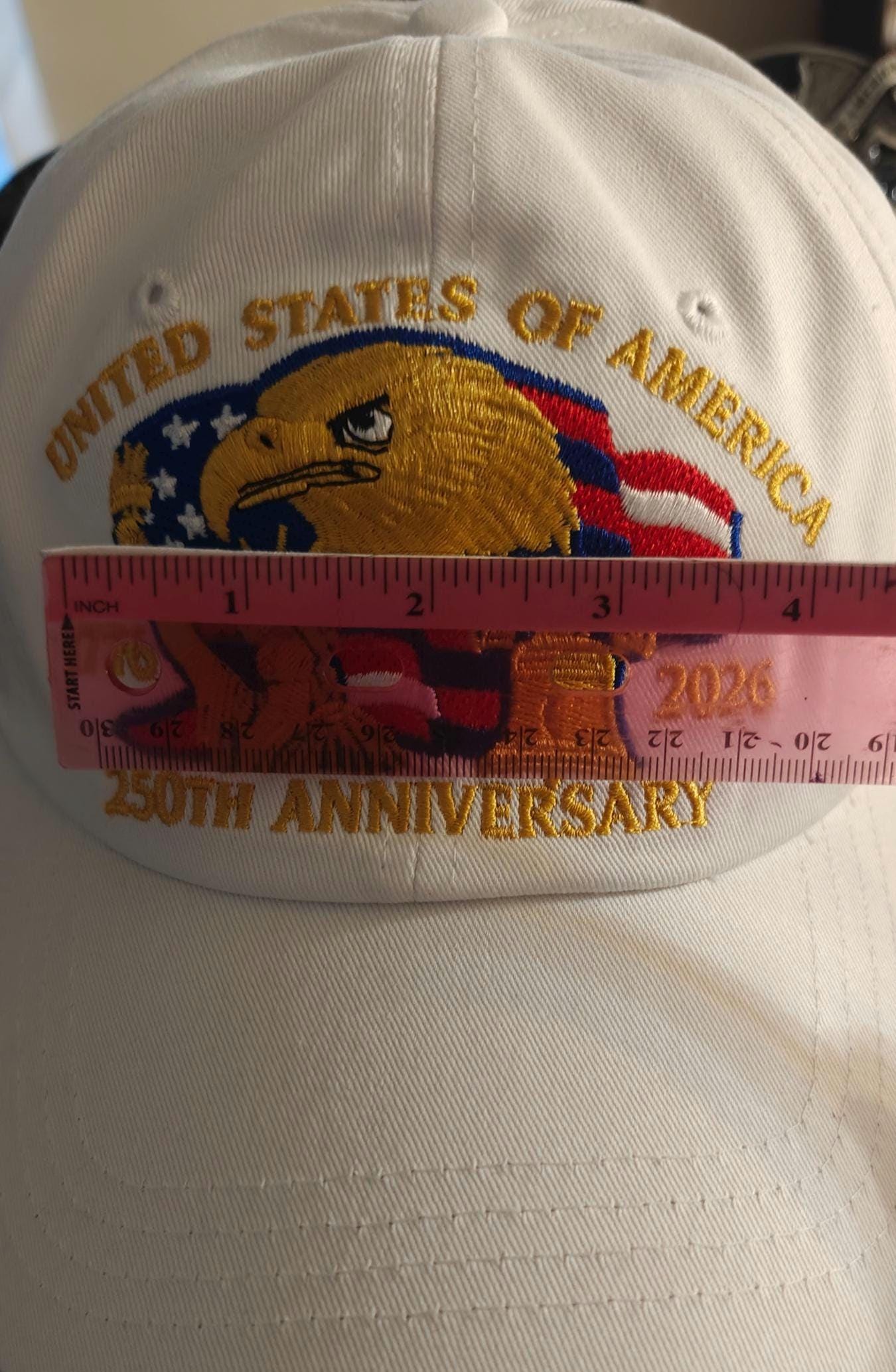 United States of America 250th Anniversary - Cap White