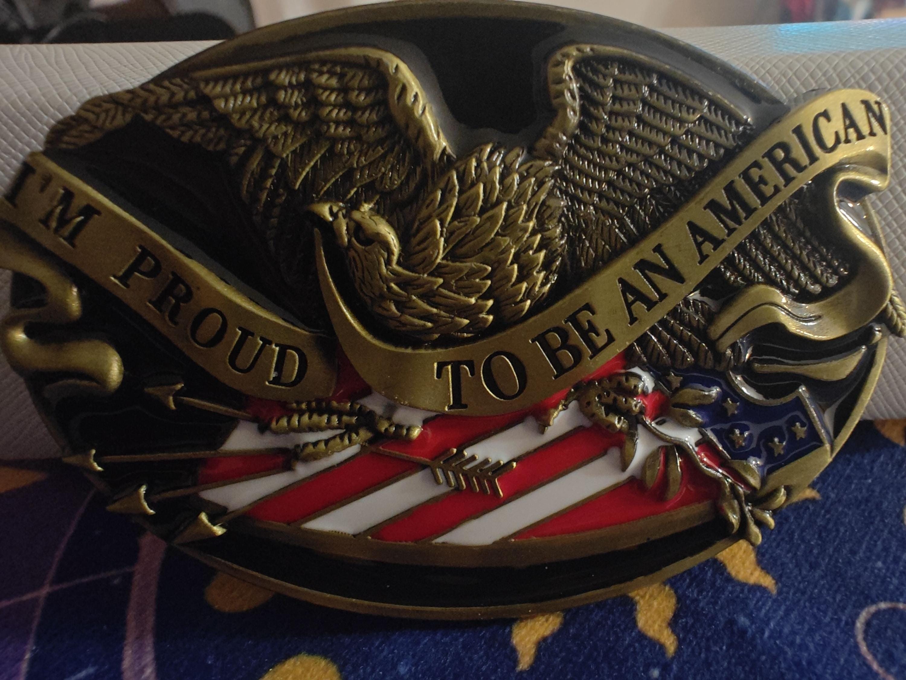 USA Belt Buckle