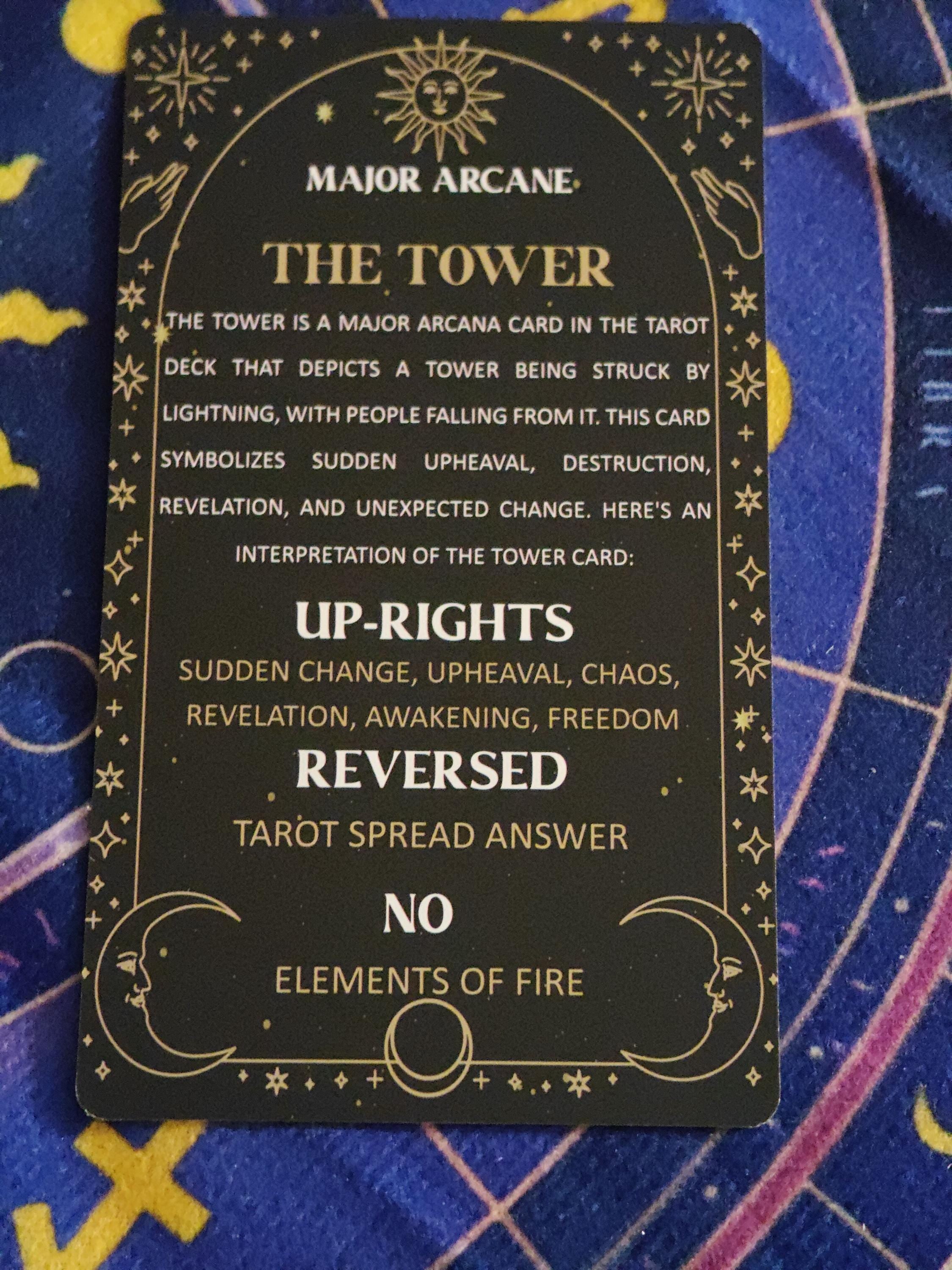 Tarot Meaning Card