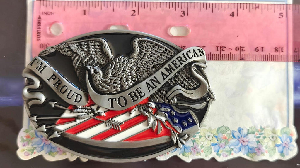 USA Belt Buckle