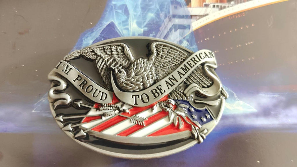 USA Belt Buckle