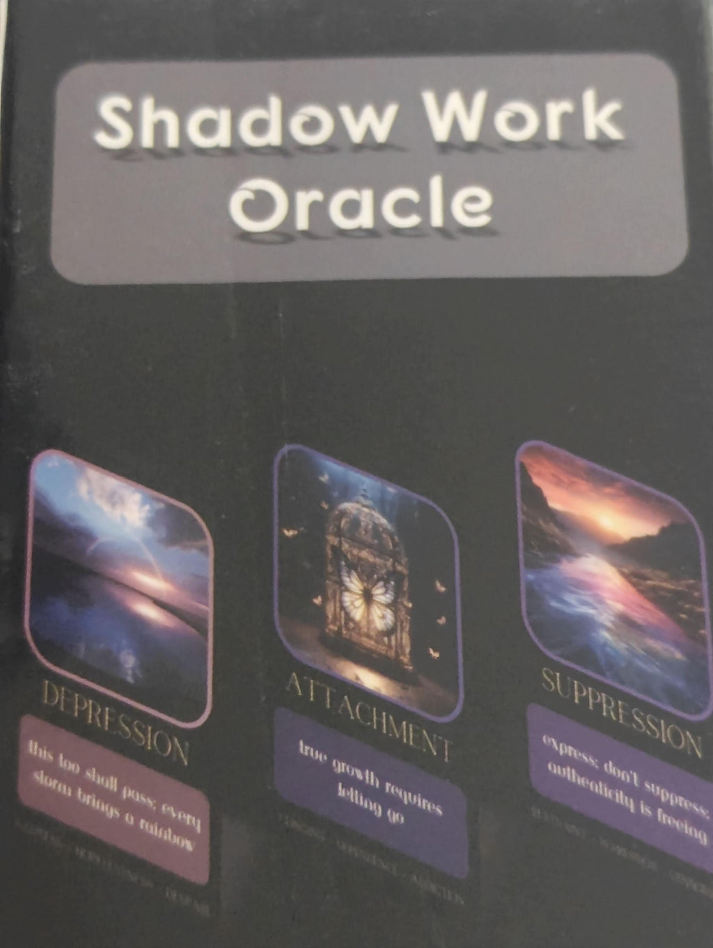 Tarot Shadow Work Oracle