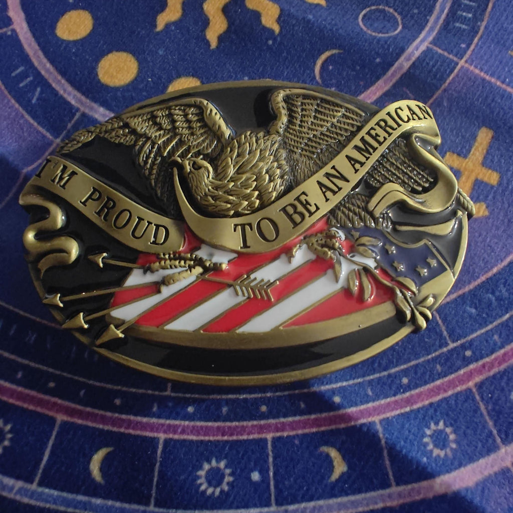 USA Belt Buckle