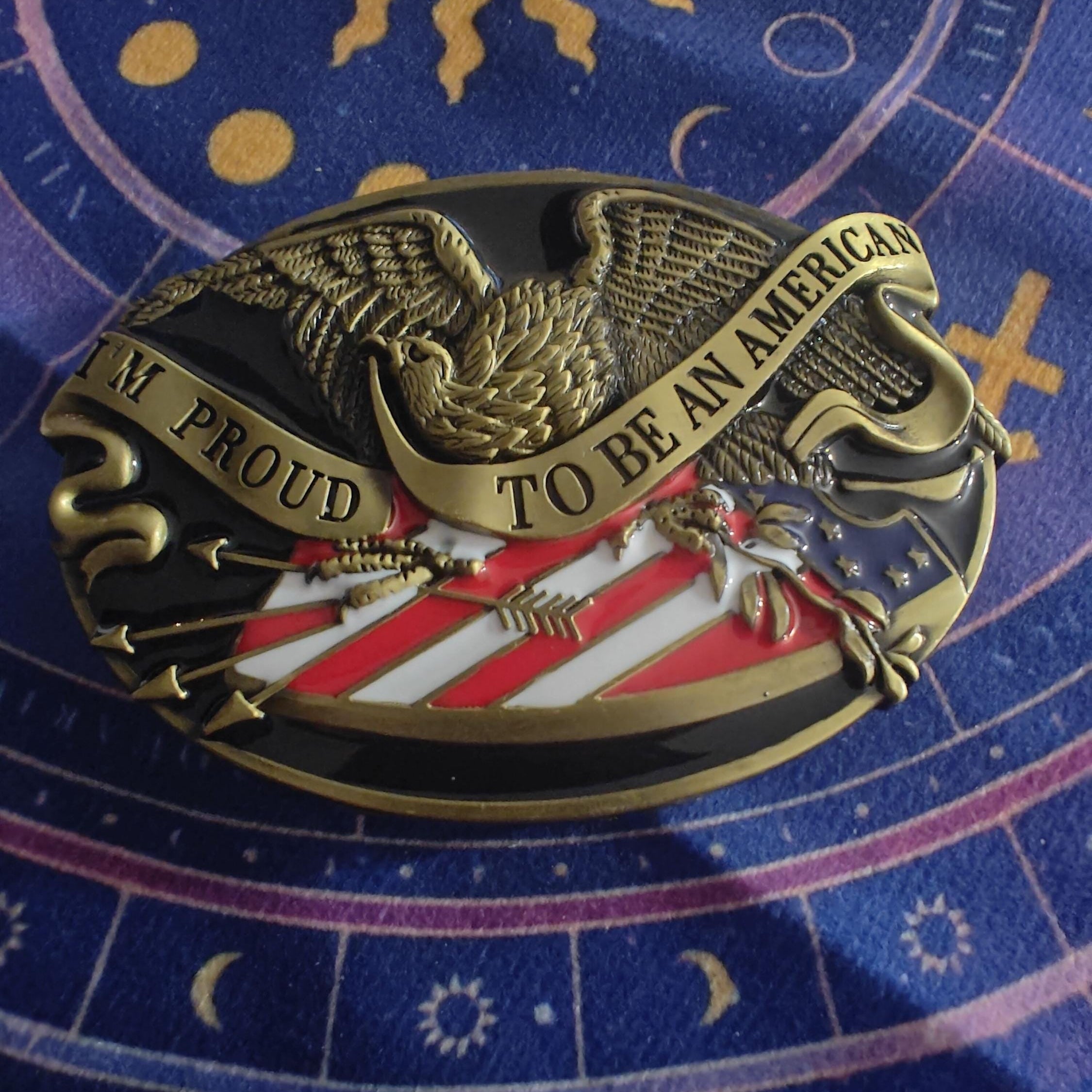 USA Belt Buckle