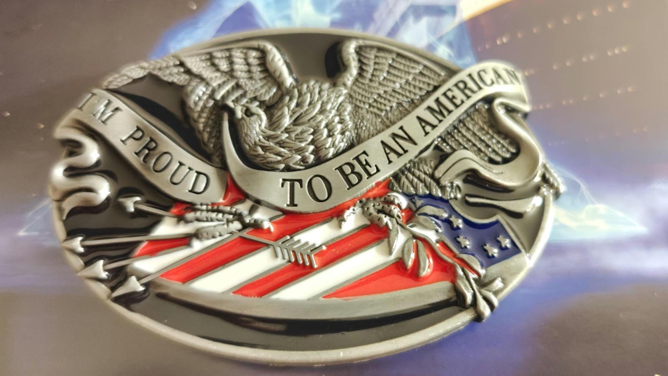 USA Belt Buckle