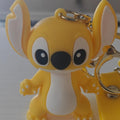 Stitch Disney Keychain Keyring Pendant Bag Pom