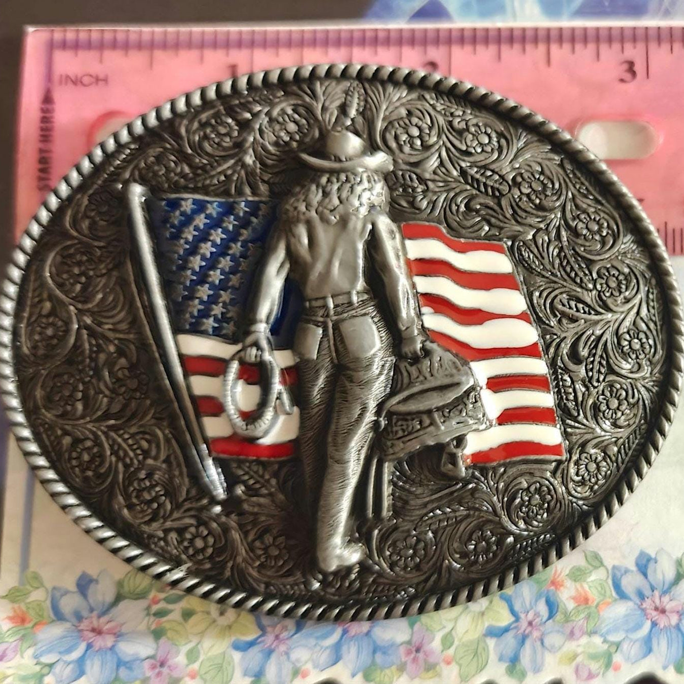 Cowgirl Belt Buckle