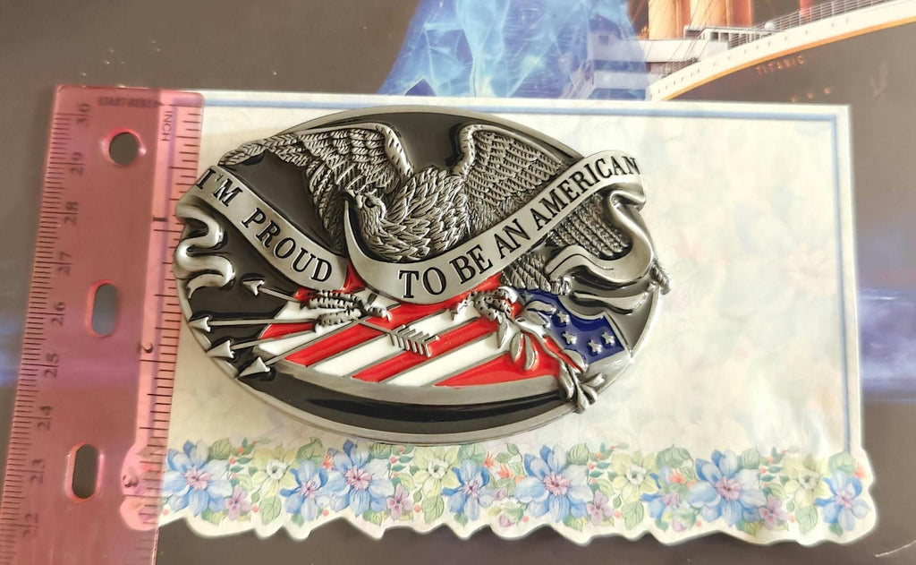 USA Belt Buckle