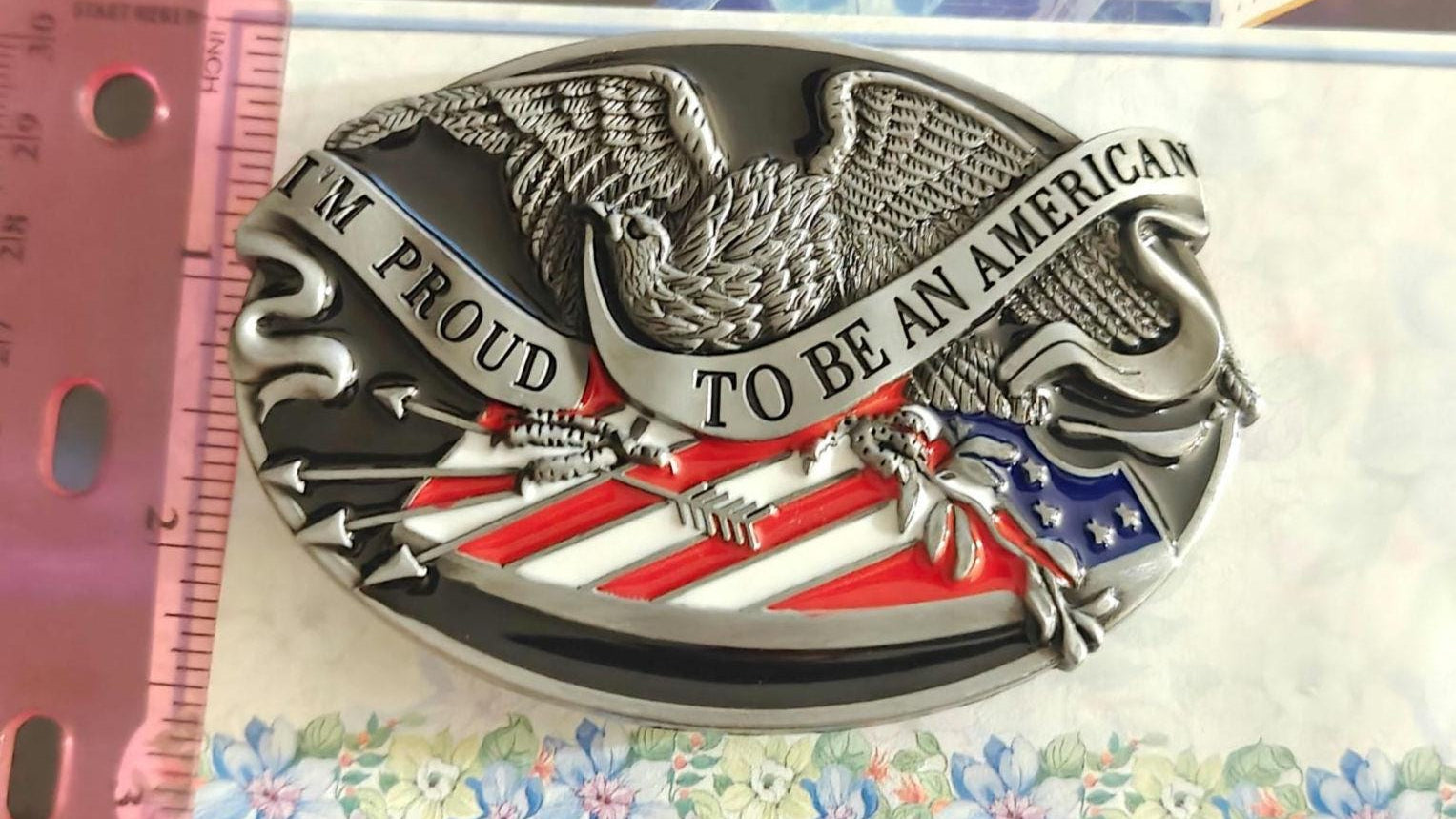 USA Belt Buckle
