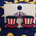 USA 4th July Stud Earrings
