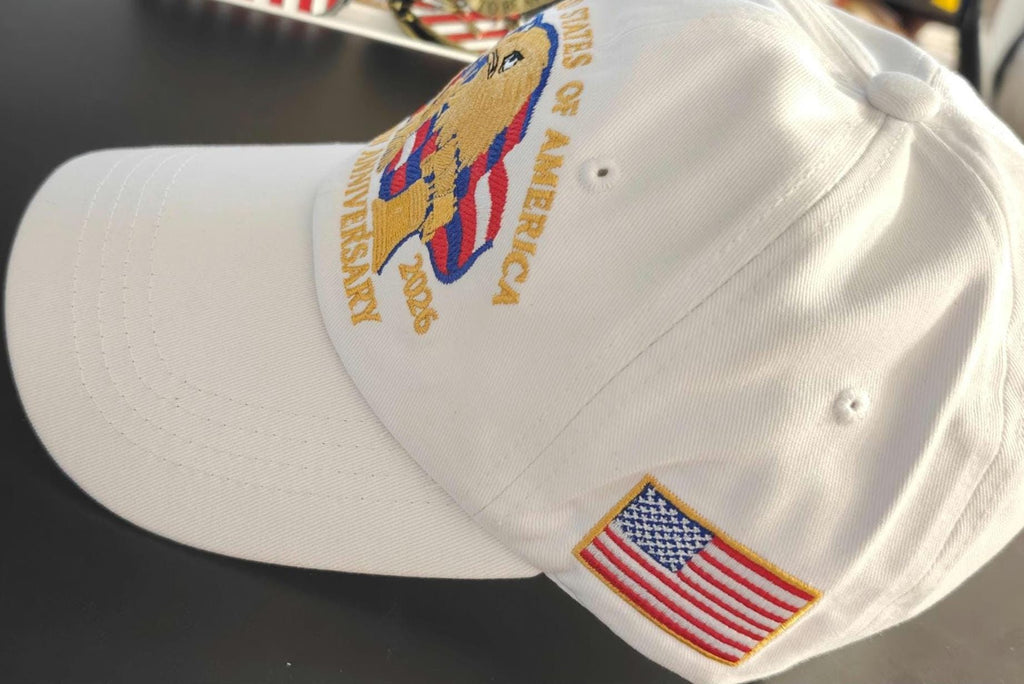 United States of America 250th Anniversary - Cap White
