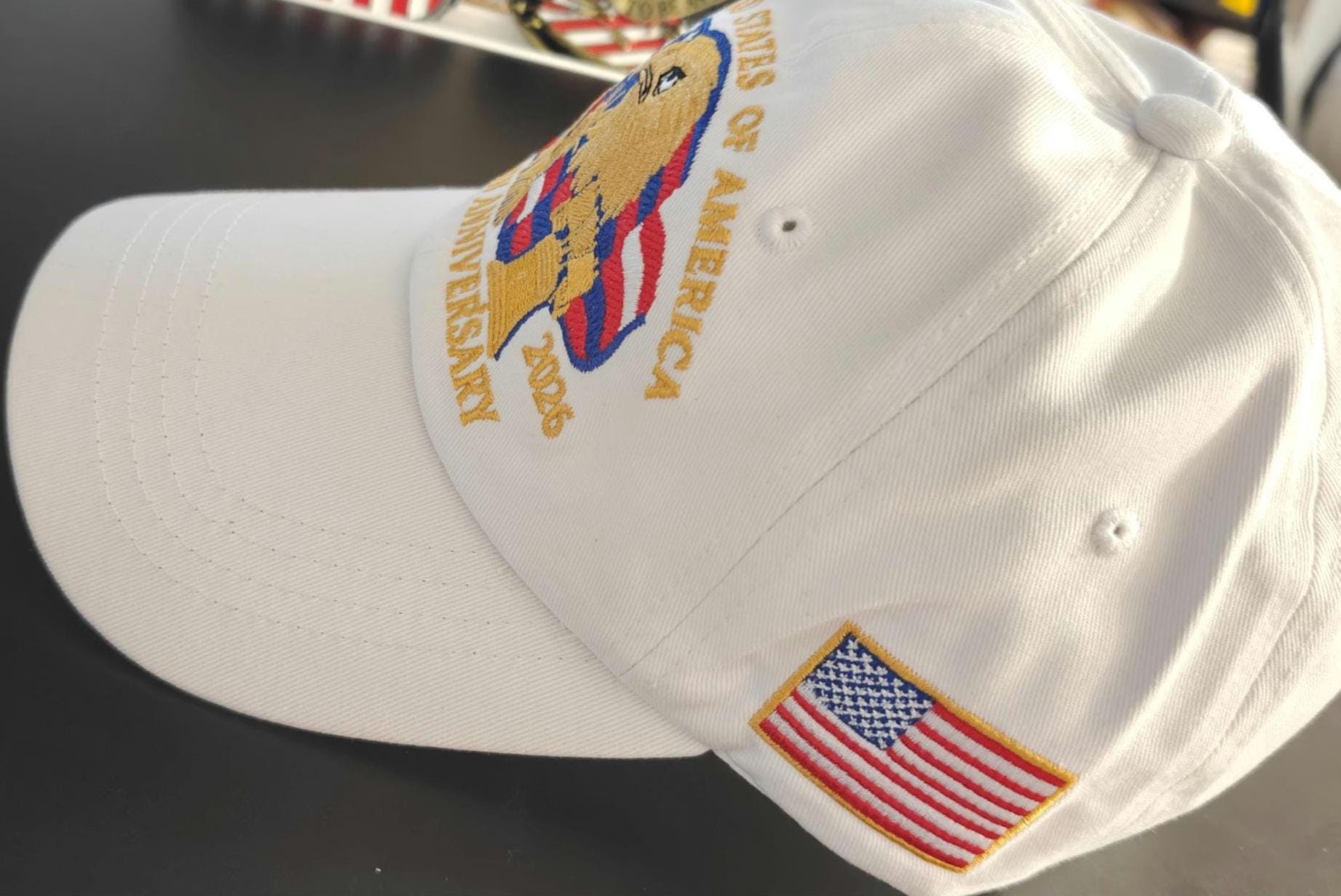 United States of America 250th Anniversary - Cap White