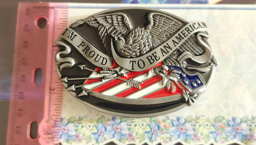 USA Belt Buckle